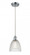 Castile - 1 Light - 6 inch - Polished Chrome - Cord hung - Mini Pendant (3442|516-1P-PC-G382)