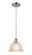Arietta - 1 Light - 8 inch - Polished Chrome - Cord hung - Mini Pendant (3442|516-1P-PC-G422-LED)