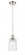 Candor - 1 Light - 5 inch - Polished Nickel - Cord hung - Mini Pendant (3442|516-1P-PN-G352)
