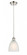 Castile - 1 Light - 6 inch - Polished Nickel - Cord hung - Mini Pendant (3442|516-1P-PN-G381-LED)