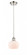 Fenton - 1 Light - 7 inch - Polished Nickel - Cord hung - Mini Pendant (3442|516-1P-PN-G91-LED)