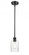 Hadley - 1 Light - 5 inch - Matte Black - Mini Pendant (3442|516-1S-BK-G342)