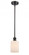 Hadley - 1 Light - 5 inch - Oil Rubbed Bronze - Mini Pendant (3442|516-1S-OB-G341-LED)