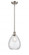 Waverly - 1 Light - 8 inch - Brushed Satin Nickel - Mini Pendant (3442|516-1S-SN-G372-LED)
