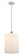 Cobbleskill - 1 Light - 9 inch - White Polished Chrome - Mini Pendant (3442|516-1S-WPC-G111-L-LED)