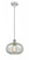 Gorham - 1 Light - 10 inch - White Polished Chrome - Mini Pendant (3442|516-1S-WPC-G249-LED)