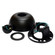 Ceiling Fan Sloped Ceiling Kit - 1-inch - Black - Wet Rated (90|SCK1-52BLW)