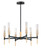 Flambeau-Chandelier (19|16125CLBKAB)