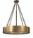 4-Light Harvest Bronze/Polished Brass Oracle Dining Chandelier (84|2418 HB/PB)