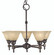 5-Light Mahogany Bronze Taylor Dining Chandelier (84|2435 MB/WH)