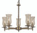 5-Light Antique Brass Sheraton Dining Chandelier (84|2505 AB)