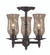 3-Light Siena Bronze Sheraton Flush / Semi-Flush Mount (84|2506 SBR)