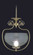 1-Light Polished Brass Chancery Pendant (84|7801 PB)