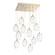 Ellisse Square 12pc Multi-Pendant (1289|CHB0035-12-GB-OC-C01-E2)