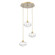 Coppa Round 3pc Multi-Pendant (1289|CHB0036-03-GB-OC-C01-E2)