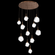 Gem Round 11pc Multi-Pendant (1289|CHB0039-11-RB-C-C01-L1)