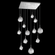 Gem Square 12pc Multi-Pendant (1289|CHB0039-12-SN-S-C01-L1)