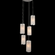 Textured Glass Round 5pc Multi-Pendant (1289|CHB0044-05-GB-IW-C01-E2)