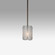 Textured Glass Pendant-Rod Suspended-08 (1289|LAB0044-08-GM-IW-001-E2)