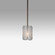 Textured Glass Pendant-Rod Suspended-08 (1289|LAB0044-08-MB-SG-001-E2)