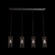 Downtown Mesh Linear Multi-Pendant (1289|PLB0020-04-GB-0-C01-E2)