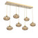 Coppa Linear 7pc Multi-Pendant (1289|PLB0036-07-GB-OB-C01-E2)