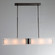 Textured Glass Linear Suspension-44 (1289|PLB0044-44-HB-IW-001-E2)