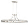 Clover 45'' Brushed Nickel Oval Chandelier (205|CLO-8897-BN)