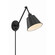 Mitchell 1 Light Matte Black Task Sconce (205|MIT-A8020-MK)