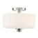 Travis 12.5'' Polished Nickel Semi Flush Mount (205|TRA-A3302-PN)