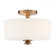 Travis 12.5'' Vibrant Gold Semi Flush Mount (205|TRA-A3302-VG)