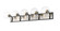 5 Light Vanity (276|477-5V-MB-BN)