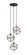 3 Light Chandelier (276|478-3BRZ-OBR)
