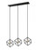 3 Light Linear Chandelier (276|478-3L-MB-BN)