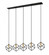 5 Light Linear Chandelier (276|478-5L-BRZ-OBR)