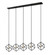 5 Light Linear Chandelier (276|478-5L-MB-BN)