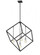 4 Light Chandelier (276|478P34-MB-BN)