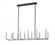 12 Light Linear Chandelier (276|479-12L-MB-BN)
