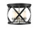 4 Light Flush Mount (276|481F16-MB-BN)