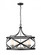 6 Light Chandelier (276|481P24-MB-BN)