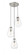 3 Light Chandelier (276|488P8-3R-BN)