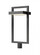 1 Light Outdoor Post Mount Fixture (276|566PHXLR-BK-LED)