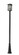 1 Light Outdoor Post Mounted Fixture (276|583PHBR-519P-BK)