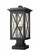 1 Light Outdoor Pier Mounted Fixture (276|583PHBS-SQPM-BK)