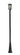 1 Light Outdoor Post Mounted Fixture (276|583PHMR-519P-BK)