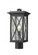 1 Light Outdoor Post Mount Fixture (276|583PHMR-BK)