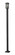 1 Light Outdoor Post Mounted Fixture (276|583PHMS-536P-BK)