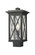 1 Light Outdoor Post Mount Fixture (276|583PHMS-BK)