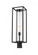 1 Light Outdoor Post Mount Fixture (276|584PHBR-BK)