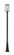 1 Light Outdoor Post Mounted Fixture (276|584PHMR-519P-BK)